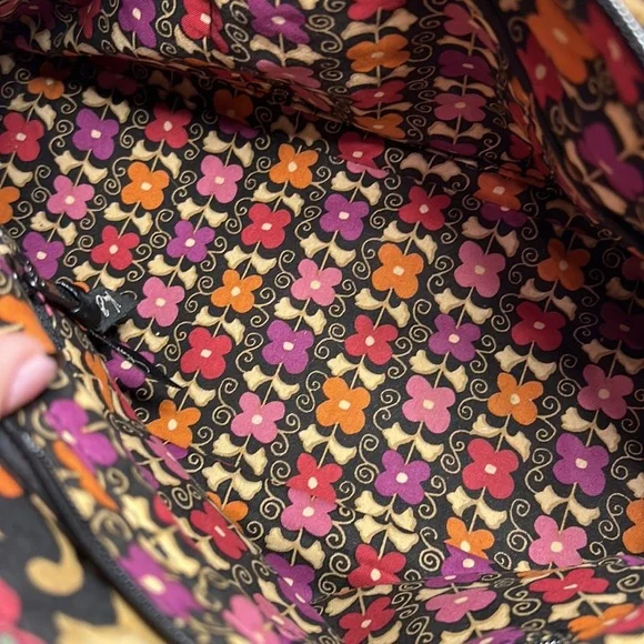 Vera Bradley floral hand bag Suzani print - Picture 2 of 4
